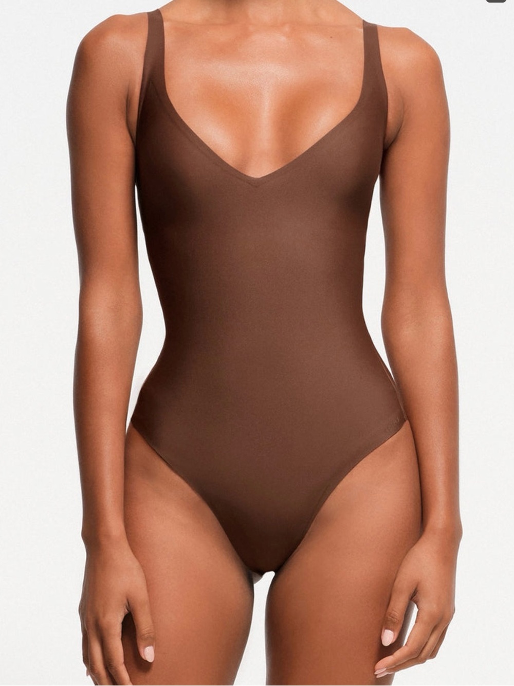 Skims body core sculpt plunge bodysuit